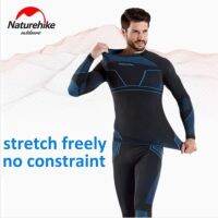 Nature Hike l Bamboo Charcoal Thermal underwear Men เสื้อ กางเกง เบสเลเยอร์ ลองจอน ชุดกันหนาวชั้นใน สำหรับผู้ชาย