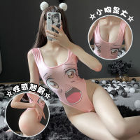 Fun underwear anime animation cs one-piece swimsuit sexy take off free student soft sister temptation uniform set OKMO