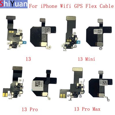 Wifi เสาอากาศสัญญาณเสาอากาศ Flex Cable สําหรับ iPhone 13 Mini 13 Pro Max 13 GPS Antenna Flex Cable อะไหล่ซ่อม