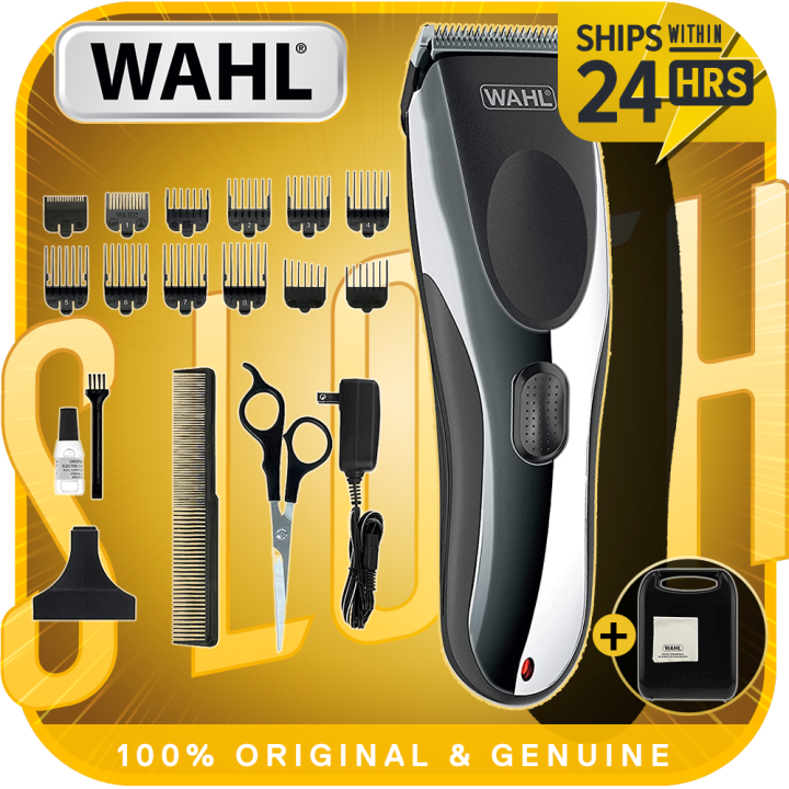 Wahl Clipper Rechargeable Cord Cordless Haircutting ＆ Trimming Kit for Heads, Longer Beards, ＆ All Body Grooming Model 79434