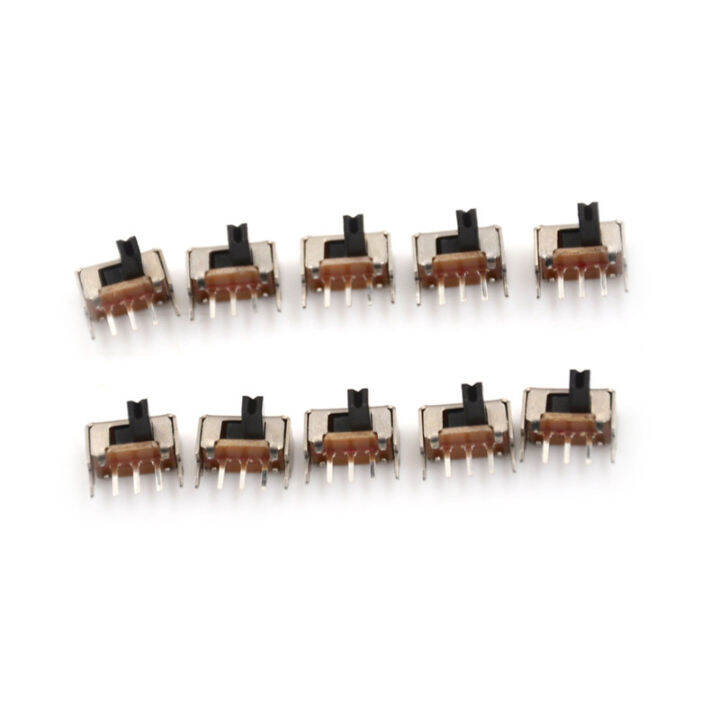 [Fortitudes] 10pcs set SK12D07 Right Angle Slide Switch Power Switch 3P ...