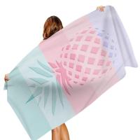 Outdoor Microfiber Shawl Swimming Pool Camping Towel Microfiber Beach Towels Compact Gym Towel Yoga Exercise Towel For Travel