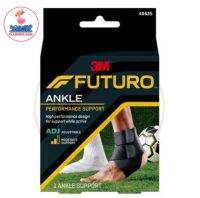 Futuro Sport Moisture Control Ankle พยุงข้อเท้า ชนิดปรับกระชับได้ สีดำ