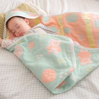 [COD] Newborn baby hug quilt delivery room bag single newborn spring and autumn pure gauze summer thin wrap