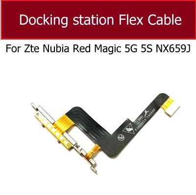 แท่นวางสายแพรสําหรับ ZTE Nubia Red Magic 5G 5S NX659J Repalcement Parts