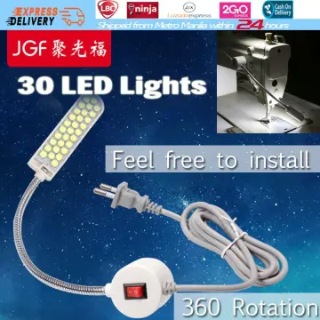 30cm 18LED Sewing Machine LED Strip Light DC5V Flexible USB Sewing Light  Industrial Machine Working LED Lights USB Plug