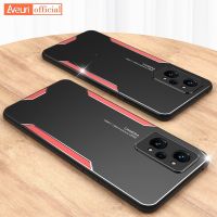 กล่องโลหะอลูมิเนียมหรูหราระดับไฮเอนด์สำหรับ Realme GT Neo 2 2T 3T GT2 Pro GT3 5G เคสโทรศัพท์ซิลิโคนเคสแบบเนื้อด้านสำหรับนักสำรวจ Master Realme GT