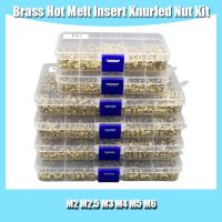 ◄✖❍ M2 2.5 M3 M4 M5 M6 Brass Heat Insert Nut Assortment Set Hot Melt Knurled Threaded Insert Embedment Copper Nut 3d Print Nutinsert