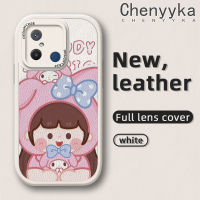 เคส Chenyyyka สำหรับ Xiaomi Redmi 12C เคส M5s POCO C55 POCO การ์ตูนน่ารักเมโลดี้เด็กผู้หญิงดีไซน์ใหม่กันกระแทกเคสหลังฝาปิดซิลิโคนนุ่มฝาปิดเลนส์เต็มเคสป้องกันกล้อง