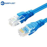 SWRFH 1ชิ้นเครือข่ายอีเธอร์เน็ตเน็ต RJ 45 Splitter Router โมเด็มอินเทอร์เน็ตสาย LAN เครือข่ายสายเคเบิลเสริม24AWG สายเคเบิลเสริม Cat5สายแพทช์