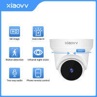 XiaoVV Q1สมาร์ท CCTV ภายในอาคารไร้สายกล้อง IP การเชื่อมต่อ WiFi รีโมทคอนโทรลโทรศัพท์มือถือ110 ° มุมกว้าง1296P 3MP ความปลอดภัยในบ้านมองเห็นกลางคืนอินฟราเรดแบบพิเศษใสติดตั้งง่าย