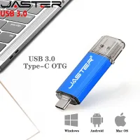 JASTER USB ความเร็วสูง3.0 64GB U Disk 32GB OTG แฟลชไดรฟ์16GB เพ็นไดรฟ์โลโก้ที่กำหนดเอง GB 8GB 4GB หน่วยความจำพวงกุญแจของขวัญฟรี