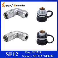 Original Weipu Connector SF12 IP67 2 3 4 5 6 7 9 Pin ชายหญิงปลั๊กซ็อกเก็ต SF1214 SF1212 SF1213กันน้ำ