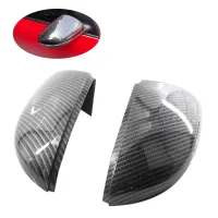 Side Mirror Covers Caps(Carbon Look)Replacement Carbon Mirror Caps For Golf 6 Mk6 Gtd R20 Exterior Mirror