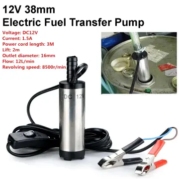 12v Dc Portable Micro-pump 38mm Diameter/ Submersible Pump/ Diesel
