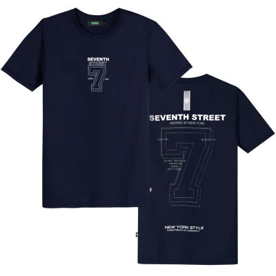 7th Street เสื้อยืด รุ่น SVL016 สีกรมท่า