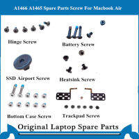 Wholeset สกรูสำหรับ Air A1466 A1465 A1370 A1369แบตเตอรี่ Logicboard Trackpad ฮีทซิงค์สกรู