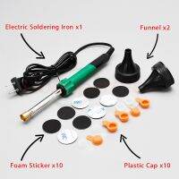 【SALE】 1ชุด Goodpartner TONER REFILL TOOL Driller ELECTRIC SOLDERING Printer Maintenance Repair Hole Making Solder Kit