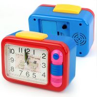 Alarm Clock นาฬิกาตั้งโต๊ะ นาฬิกาปลุก สีสันสดใส (คละสี) รุ่น colourful-alarm-clock-table-00F-Song