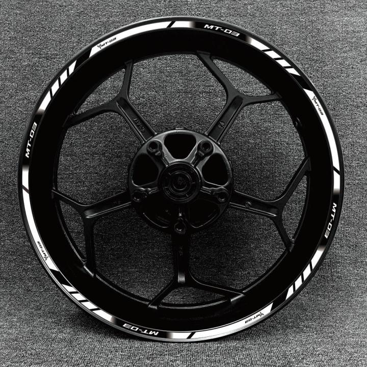 full-set-of-for-yamaha-mt-03-17-inch-motorcycle-wheel-hub-modified-mt03-rim-decal-decoration-waterproof-high-reflection-sticker