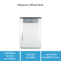 เครื่องยับยั้งเชื้อโรคในอากาศ Panasonic ziaino™ ยับยั้ง COVID-19 สำหรับห้อง 93 ตร.ม. เพิ่มอากาศหมุนเวียน F-JPU70A