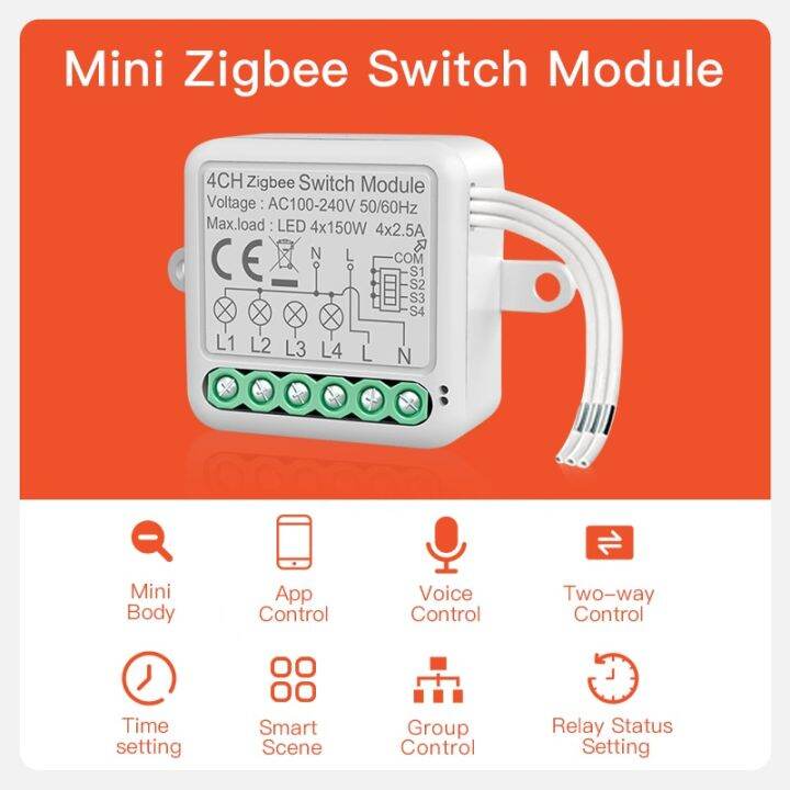 Matter Tuya WiFi Zigbee Mini Curtain Switch Interrupter Roller Shutters ...