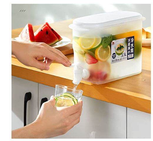 3.5L Plastic Drink Dispenser, Beverage Dispenser, Small Water ...