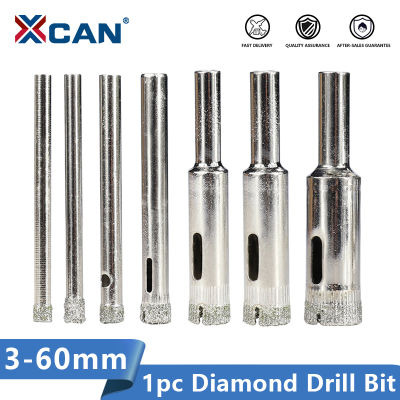 XCAN Diamond Coated Drill Bit 3-60mm Diamond Core Bit for Tile Marble Glass Ceramic Hole Saw Drill