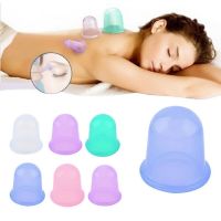 hot【DT】 Silicone Anti Cellulite Cup Massage suction Cups Pain Manual Cupping