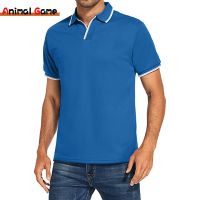 New Polo Shirts for Men Casual Short Sleeve Summer Moisture Wicking Sport Shirts