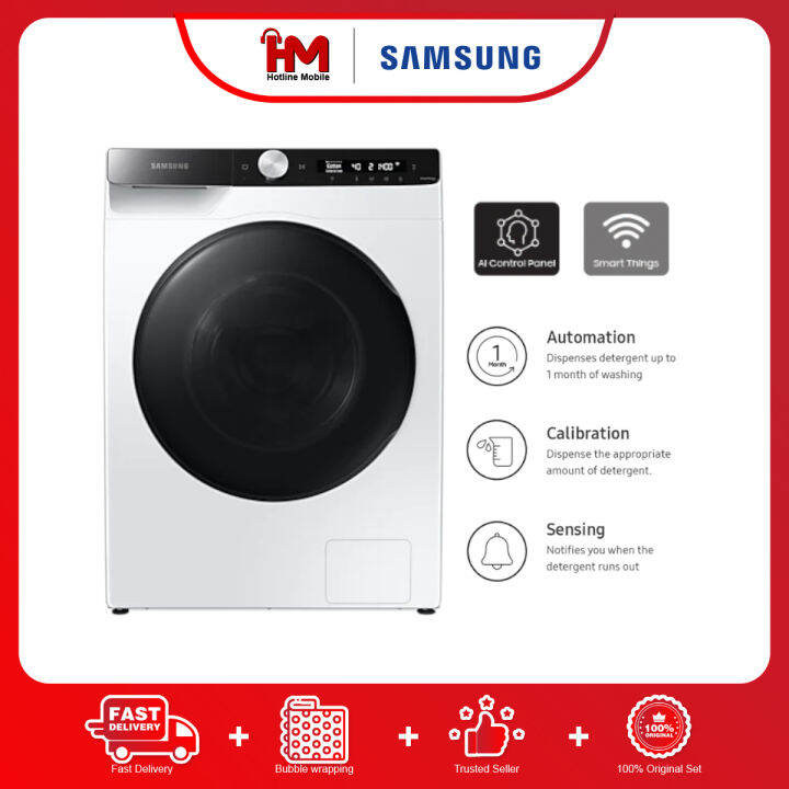 Samsung WD10T504DBE/FQ 10.5KG Wash & 7KG Dry Front Load Washer Dryer