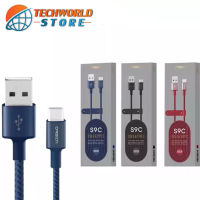 สายชาร์จเร็วORSEN รุ่น S9C สายชาร์จTYPE-Cคุณภาพสูง ไนลอนถัก USB Data Cable 2.1A Fast Charging Cable รองรับ รุ่น OPPO, VIVO, Huawei, Xiaomi,Samsung ของแท้ รับประกัน1ปี BY TECHEWORLD STORE