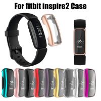 Protective TPU Edge Frame Shell Smart Watch Cases Accessories Bumper Cover Screen Protector With Fitbit Inspire 2 Watch Case