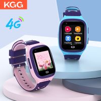 นาฬิกาโทรศัพท์การสนทนาทางวิดีโอสมาร์ทวอท์ชสำหรับเด็ก LT31 4G ของ KGG ตัวติดตามจีพีเอสเอสโอเอสกันน้ำใช้โทรกลับนาฬิกาอัจฉริยะสำหรับเด็กได้ของขวัญนาฬิกา