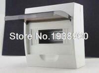 8 Way Enclosure Plastic Residence Surface Mounted Distribution Box Switchboard