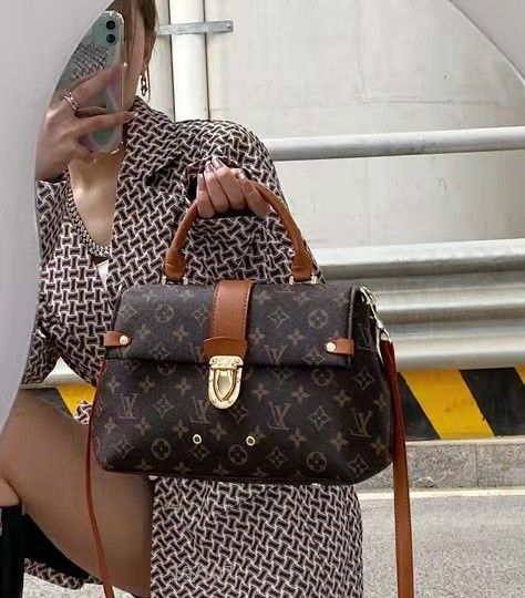 top-grade-2022ใหม่-lv-กระเป๋าถือเดิมสลิงกระเป๋าสำหรับผู้หญิงในการขายแท้-lv-คลาสสิกหรูหราจับกระเป๋าแฟชั่นเกาหลีพิมพ์ตัวอักษรข้ามร่างกายกระเป๋าสะพายไหล่กระเป๋าบัตรขนาดเล็กกระเป๋าเหรียญกระเป๋าขนาดใหญ่กระ