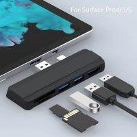 ขายตรงไม่มีกำไร USB ฮับ3.0แท่นวางมือถือสำหรับ Microsoft Sur Pro 4/5/6เพื่อ USB3.0รางช่องยูเอสบี SD/ที่อ่านทีเอฟที่เข้ากันได้กับพอร์ต HDMI