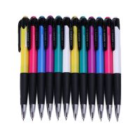 12Pcs 0.7mm Ballpoint Pen Roller Ball Blue Ink Office School Supplies Stationery With Retail Package