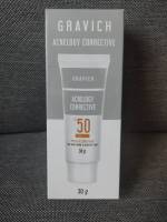 (EXP 10/2025) Gravich Acnelogy Physical Sunscreen SPF50 PA+++ 30 g กราวิช ครีมกันแดด สำหรับผิวแพ้ง่าย ลดสิว คุมมัน