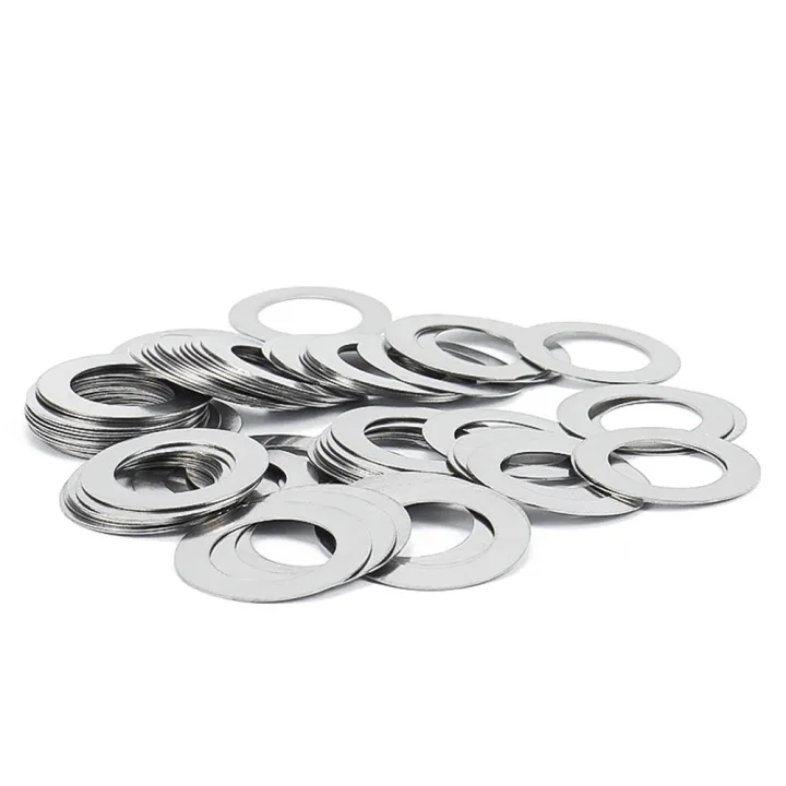 10-50pcs-m3-m4-m5-m6-m40-din988-304-stainless-steel-adjusting-ultrathin-precision-shim-gasket-ultra-thin-flat-wafer-washer