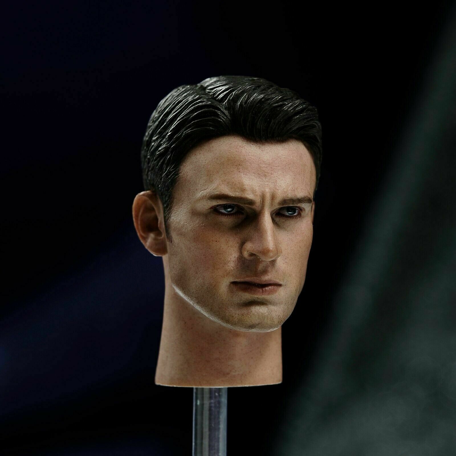 Male Head Sculpt Head Model 1/6 Scale Action Carving S-02 for 12'' Figure Body 
