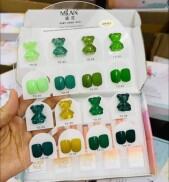 Set sơn gel gấu tông xanh 8 màu Very Good Nail chính hãng 15ml  tặng kèm