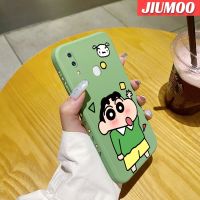 JIUMOO เคส X23สำหรับ Vivo X21เคสแฟชั่นเครยอนชินจังนิ่มเคสมือถือบางลายเคสขอบสี่เหลี่ยมด้านข้างเป็นซิลิโคนเคสป้องกันการกระแทก