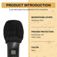 100 Pcs Disposable Microphone Covers, Windscreen Mic Covers, Handheld Microphone Protective Cap for Karaoke