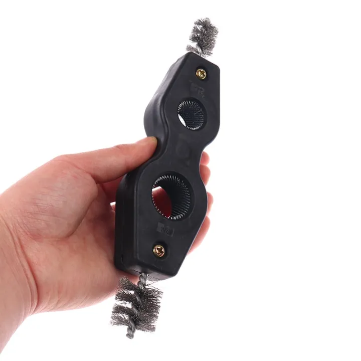 4 In 1 Pipe ing Tool Wire Brush Deburr Aluminium Pipe ing Plumbing