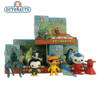 Octonauts gup ของเล่นดึงกลับยานพาหนะสิ่งมีชีวิต Kawaii อะนิเมะรูปการกระทำ kwazii barnacles เปโซเด็กเกินไปของขวัญตุ๊กตาจัดส่งฟรี