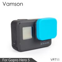 【Online】 RIDE ZONE Vamson เคสสำหรับ Hero 6 5อุปกรณ์เสริมกล้องซิลิโคนฝาปิดเลนส์สำหรับ Go Pro Hero 6 5 VP711กล้อง