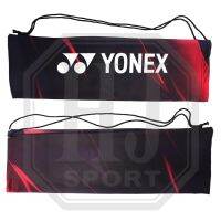 ขายดี Egxtrb - ✳ผ้าสีแดงสีดำลาย3D Tas Raket Badminton เชือกผูกสำหรับเล่นกีฬาขนาด68X23ซม.