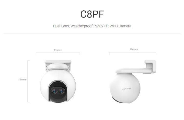 ezviz-c8pf-กล้องวงจรปิดภายนอกอาคาร-หมุนได้-พูดโต้ตอบได้-พร้อม-ai-ในตัว-wifi-ip-camera-2mp-full-hd-by-weprai