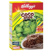 ขนมอร่อย เคี้ยวเพลิน? (x1) เคลล็อกส์ ซีเรียล โกโก้ ป๊อป Kelloggs Cereal Coco Pops 400g.?